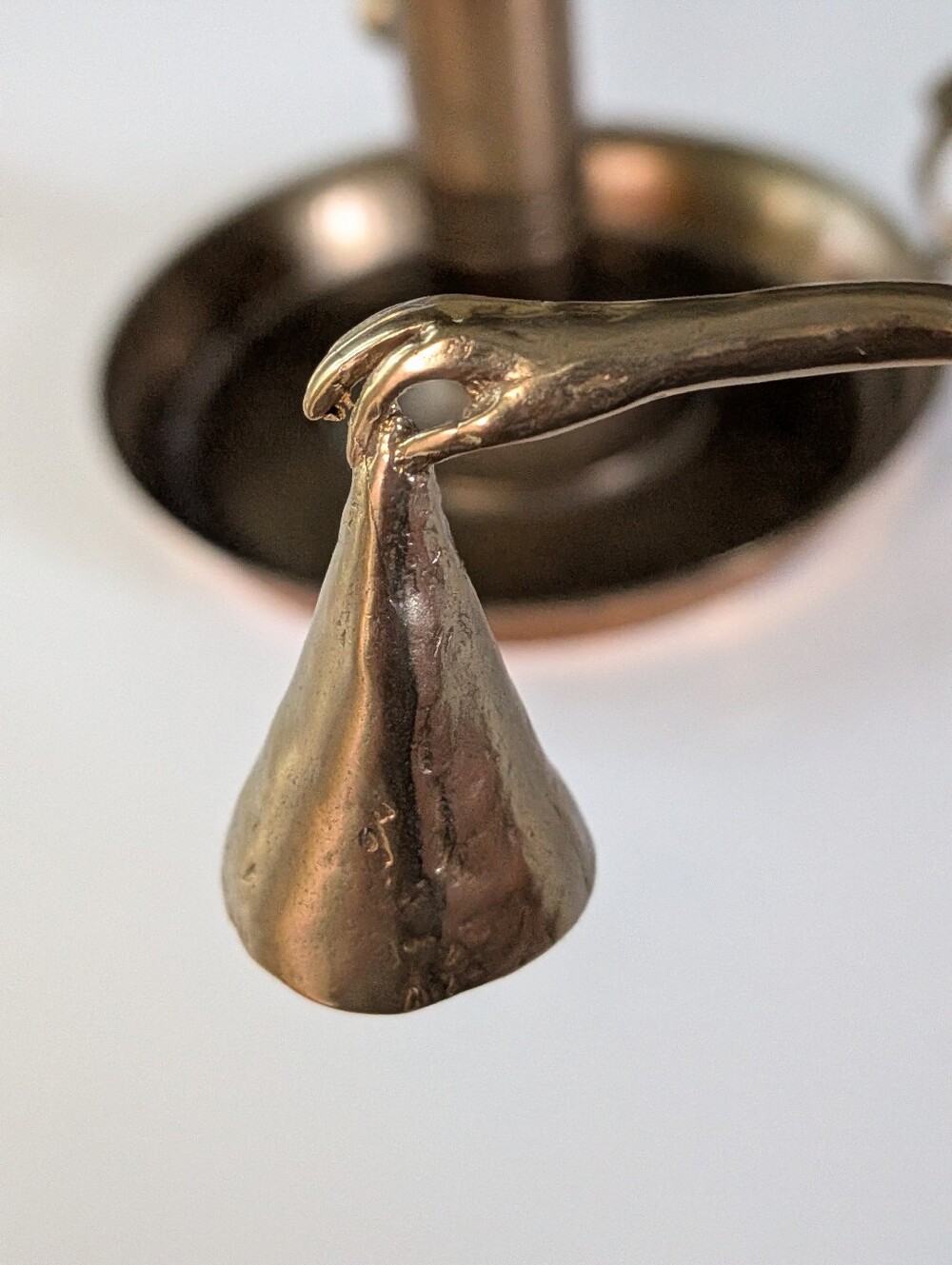 Kaye Blegvad Brass Candle Snuffer